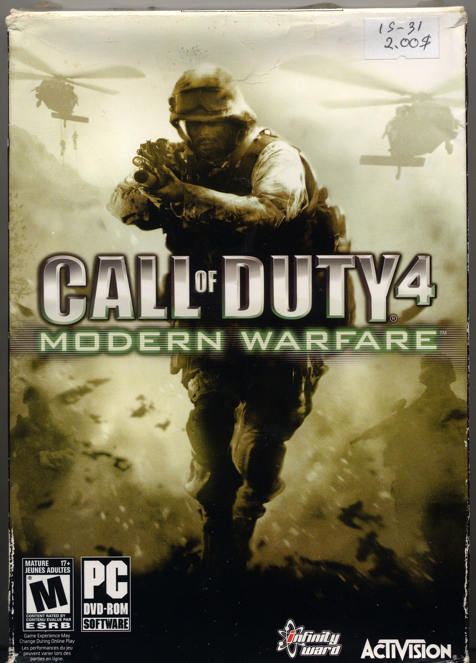 Serials For Games: Call of Duty 4 : Modern Warfare CD KEY serial number