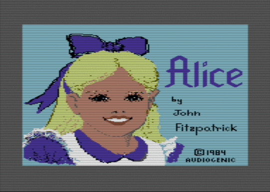 C64 game Alice im Videoland