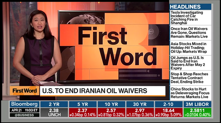 Bloomberg Markets: Asia : BLOOMBERG : April 21, 2019 10:00pm-12:00am EDT