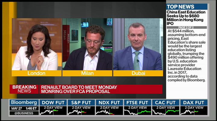 Bloomberg Daybreak: Europe : BLOOMBERG : May 27, 2019 1:00am-2:30am EDT