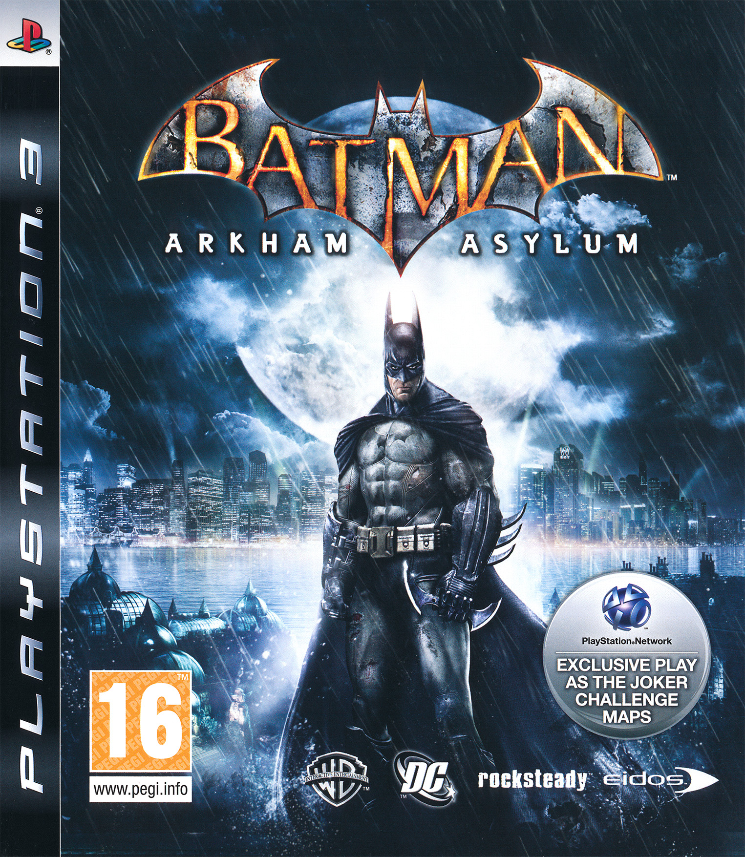 bandage Autonom skipper Batman: Arkham Asylum PS3 BLES-00503 PAL — Complete Art Scans : Free  Download, Borrow, and Streaming : Internet Archive