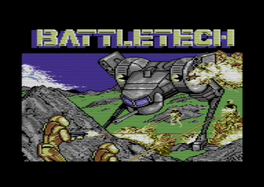 C64 game Battletech (Side A)