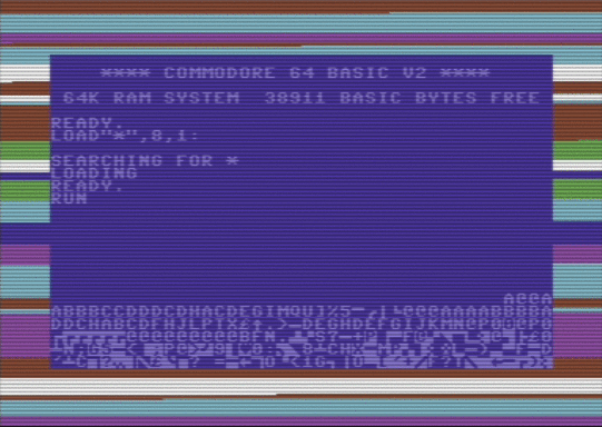 C64 game Strahl