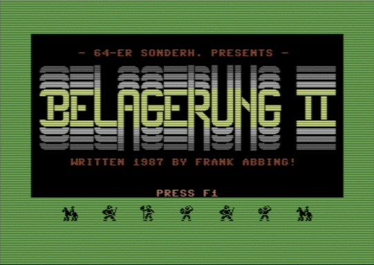 C64 game Belagerung II