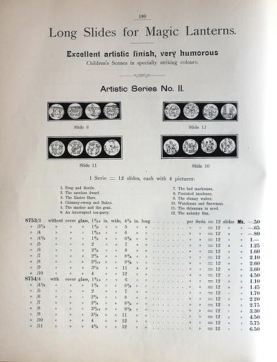 Thumbnail image of a page from Special Catalogue and Price List of Instructive Mechanical, Optical and Electrical Toys