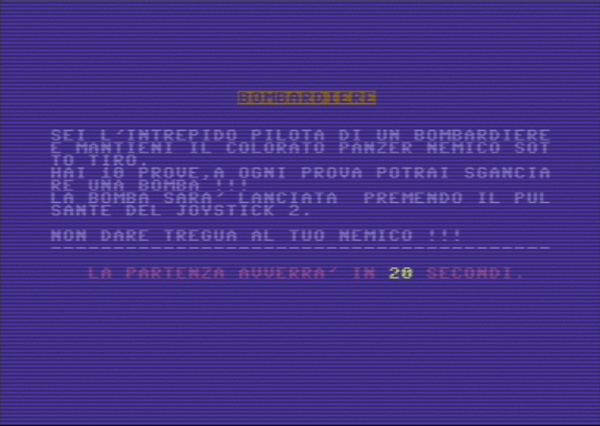 C64 game Bomber [h XP64]