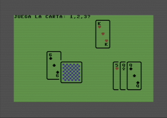 C64 game Brisca