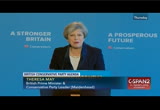 British Prime Minister Theresa May Unveils Conservative Party Manifesto : CSPAN2 : May 19, 2017 10:46am-11:28am EDT