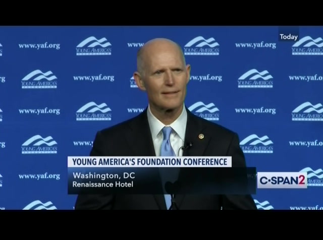 Sen. Scott Remarks at Young America's Foundation : CSPAN2 : August 1, 2019 9:50pm-10:20pm EDT