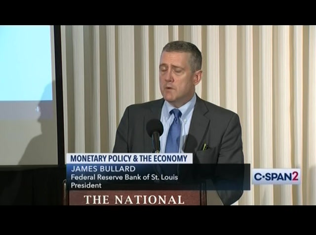 Federal Reserve Bank of St. Louis President on Monetary Policy & the Economy : CSPAN2 : August 12, 2019 7:00pm-8:02pm EDT