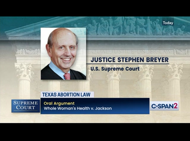 Justices Hear Health Providers Challenge to Texas Abortion Law : CSPAN2 : November 1, 2021 7:57pm-9:25pm EDT