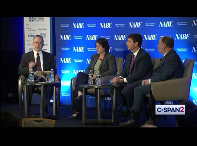 Congressional Budget Office Dir. & Others at NABE Economic Conference : CSPAN2 : March 28, 2022 8:00am-9:05am EDT