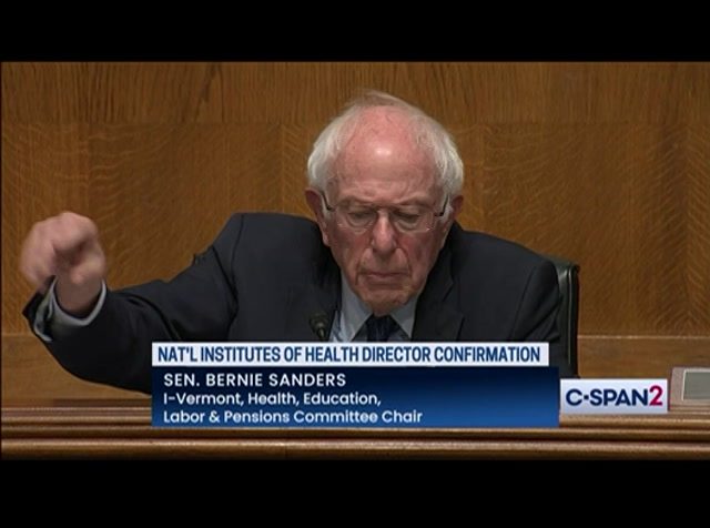 NIH Director Nominee Testifies at Confirmation Hearing : CSPAN2 : October 23, 2023 8:01am-10:06am EDT