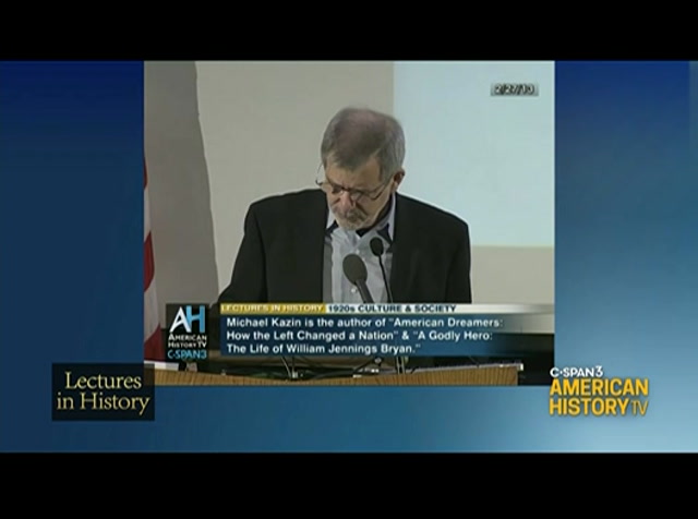 Lectures in History 1920s Culture & Society : CSPAN3 : August 2, 2020 12:00am-1:20am EDT