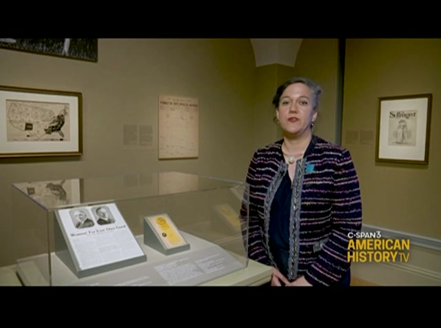 American Artifacts "Votes for Women" Exhibit, Part 2 : CSPAN3 : August 19, 2020 3:16pm-3:51pm EDT