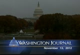 Washington Journal : CSPAN : November 13, 2012 7:00am-10:00am EST
