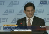 House Majority Leader Eric Cantor : CSPAN : February 9, 2013 2:15pm-3:05pm EST