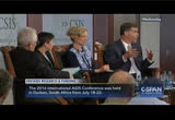 CSIS Hosts Discussion on the 2016 International AIDS Conference : CSPAN : August 4, 2016 3:32am-5:30am EDT