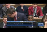 British Youth Parliament Debates Lowering the Voting Age : CSPAN : January 3, 2017 2:07am-2:45am EST
