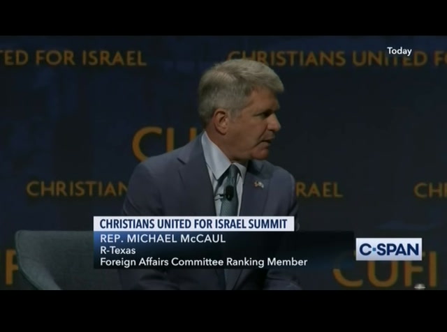 John Bolton, Secretary of State Pompeo and Others at Christians United for Israel Summit : CSPAN : July 8, 2019 8:45pm-10:36pm EDT