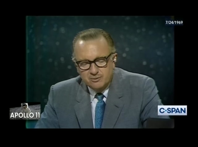 CBS Coverage of Apollo 11 Return to Earth : CSPAN : July 21, 2019 10:37am-11:28am EDT