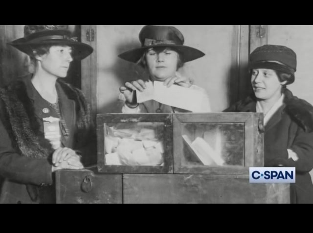 American Artifacts Votes for Women : CSPAN : August 14, 2020 2:38pm-3:15pm EDT