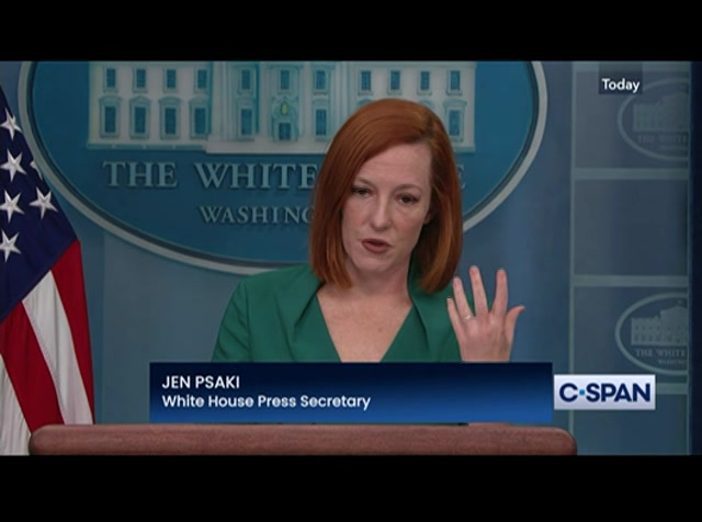 White House Press Secretary Holds Briefing : CSPAN : January 31, 2022 5:24pm-6:14pm EST