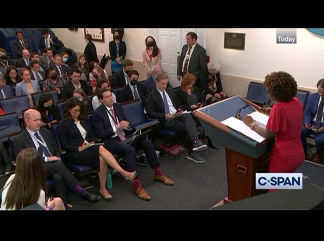 White House Press Secretary Holds Briefing : CSPAN : May 17, 2022 12:32am-1:39am EDT