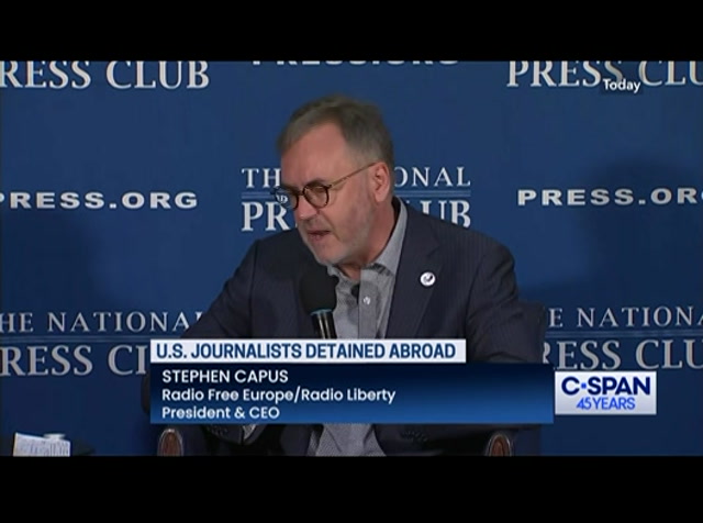 National Press Club Holds Briefing on Status of Journalists Detained Abroad : CSPAN : May 4, 2024 12:24am-1:25am EDT