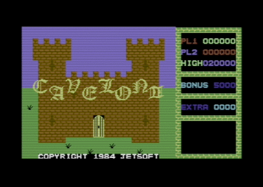 C64 game Cavelon II [h Die Phantome]