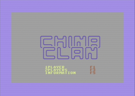 C64 game China Clan