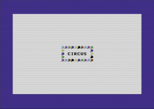C64 game Zirkus