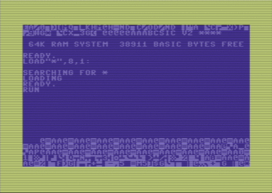 C64 game Coloured Deluxe (PD)