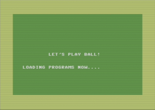 C64 game Computer Baseball (Seite A)