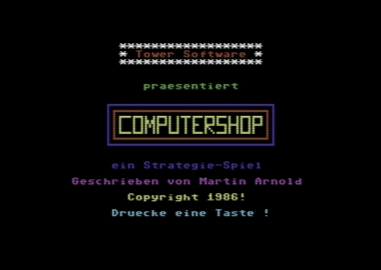 C64 game Computerladen