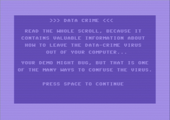 C64 game Data Crime (1989 10 13)(View)