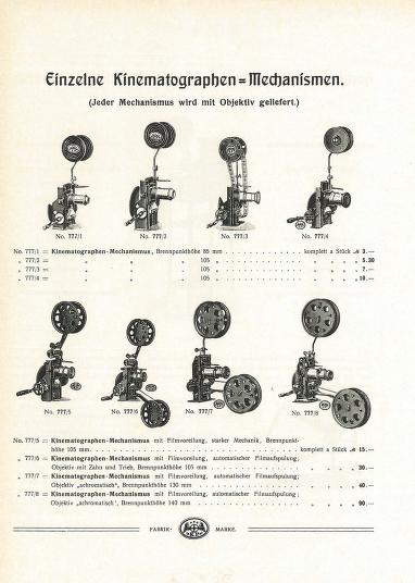 Thumbnail image of a page from Preisliste über optische, mechanische und elektrische Waren, Physikalische Spiele und Lehrmittel