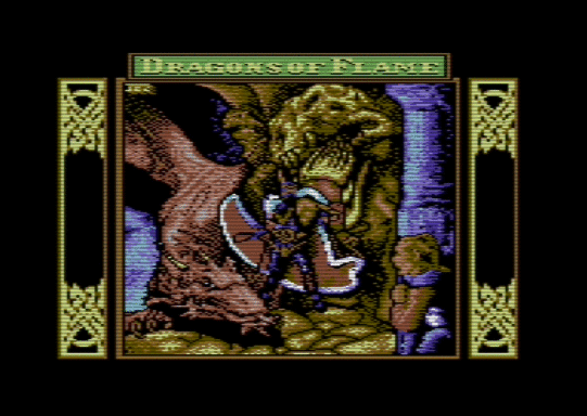 C64 game Dragons of Flame (Side A)