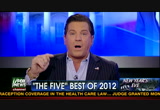 The Five : FOXNEWSW : December 31, 2012 2:00pm-3:00pm PST