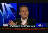 The Five : FOXNEWSW : October 4, 2013 11:00pm-12:01am PDT