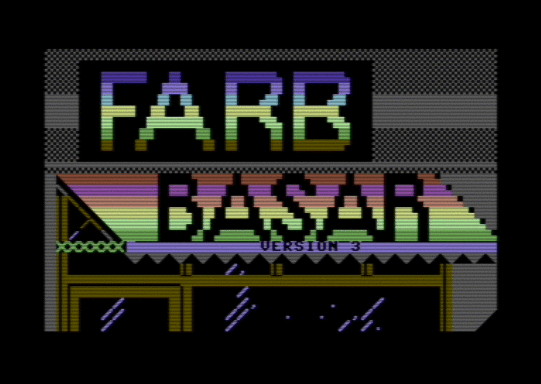 C64 game Farb Basar v3