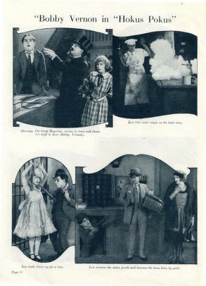 Thumbnail image of a page from Film Fun, April 1922