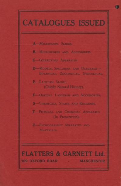 Thumbnail image of a page from Lantern Slides illustrating Zoology, Botany, Geology, Astronomy, Textiles, &c.: Catalogue E.