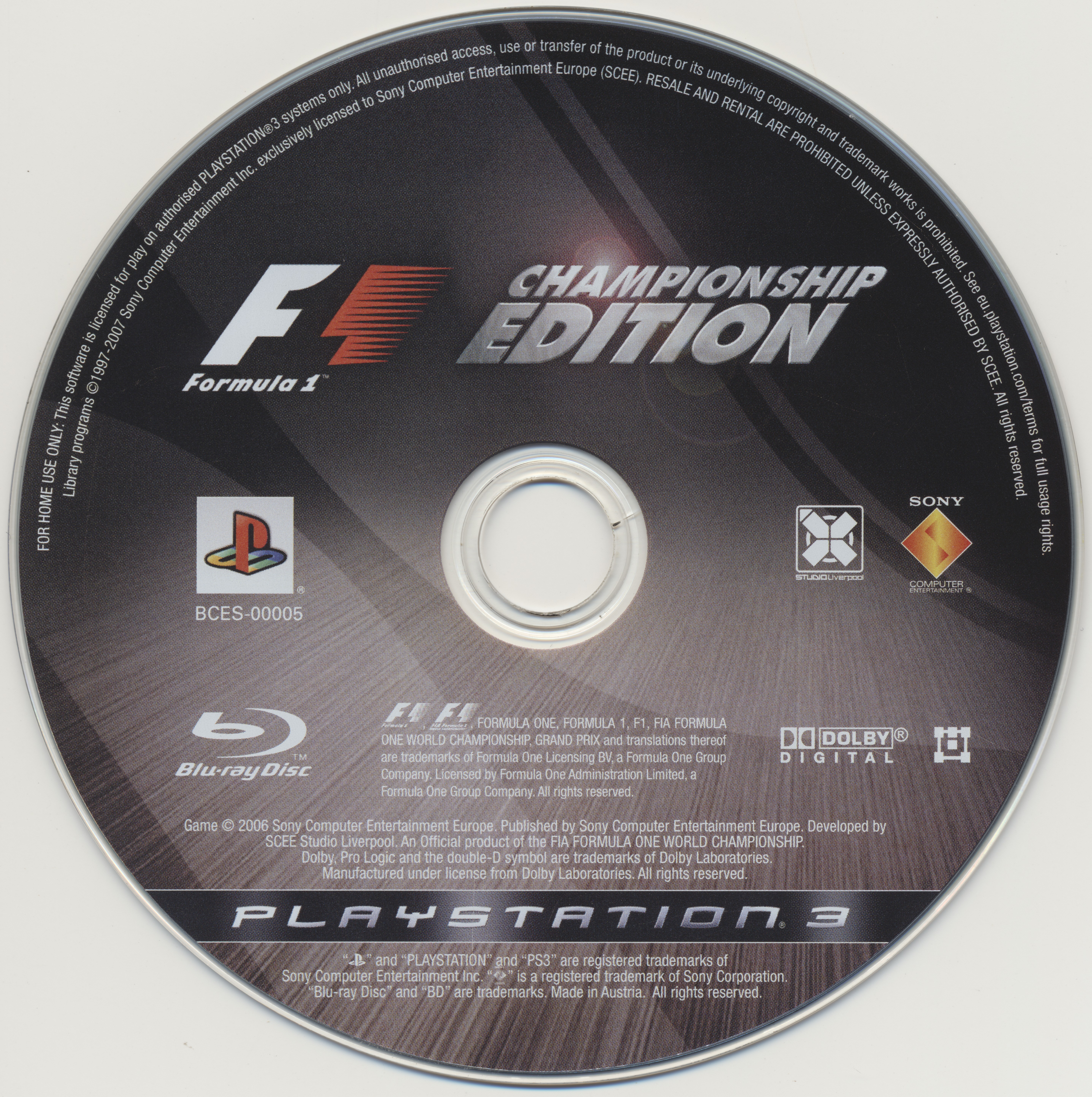 最新人気 中古 PS3 F1 FORMULA ONE CHAMPIONSHIP EDITION 動作保証 同梱可 フォーミュラ ワン  bagochile.cl