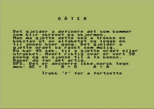 C64 game Gater