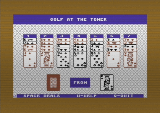C64 game Golf at the Tower