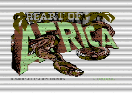 C64 game Herz von Afrika