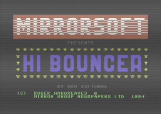 C64 game Hallo Bouncer