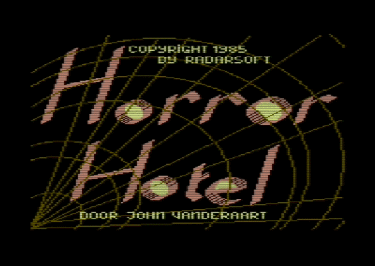 C64 game Horror Hotel
