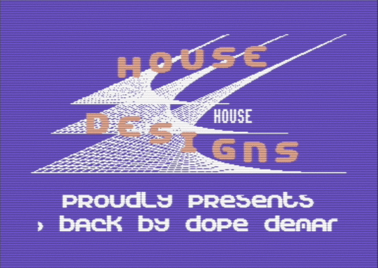 C64 game House (1989)(House Designs)